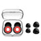 Black-Red (2pairs ear cap)